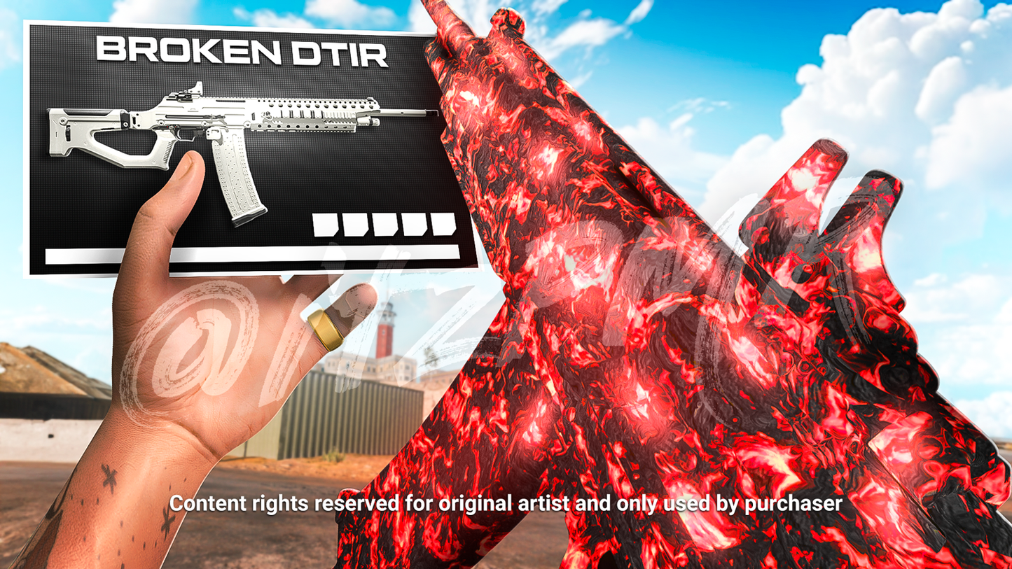 DTIR 'Broken' Warzone Thumbnail [Product 1071]