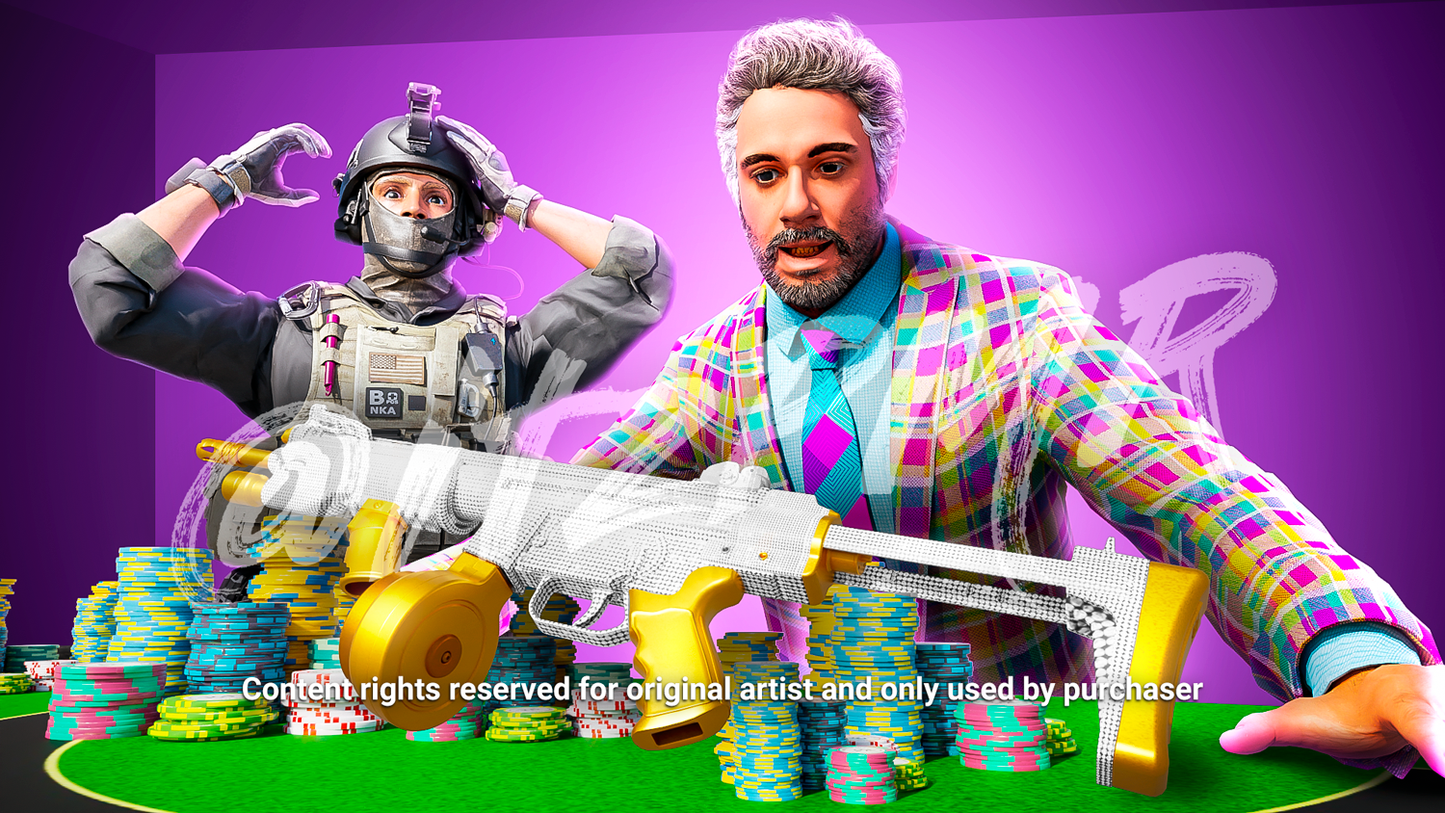 Seth Rogen C9 SMG thumbnail [Product WZ142]