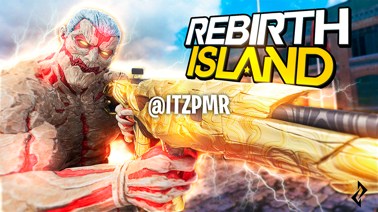 Cooper Carbine Attack on Titan Thumbnail Warzone/Rebirth (Titan operator gold camo Rebirth Island) [Product 008]